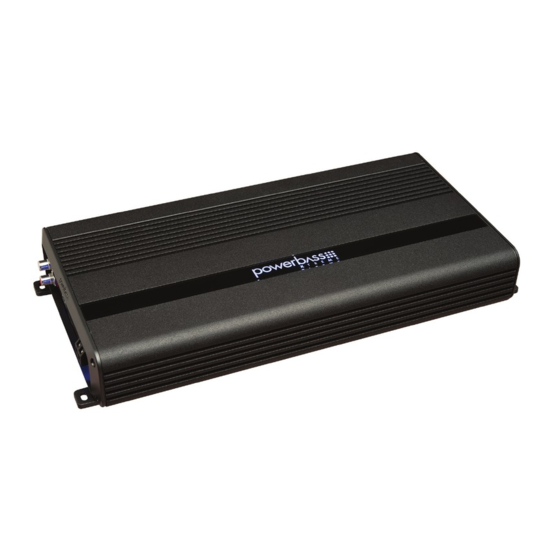 PowerBass Xtreme XMA-600D Owner's Manual