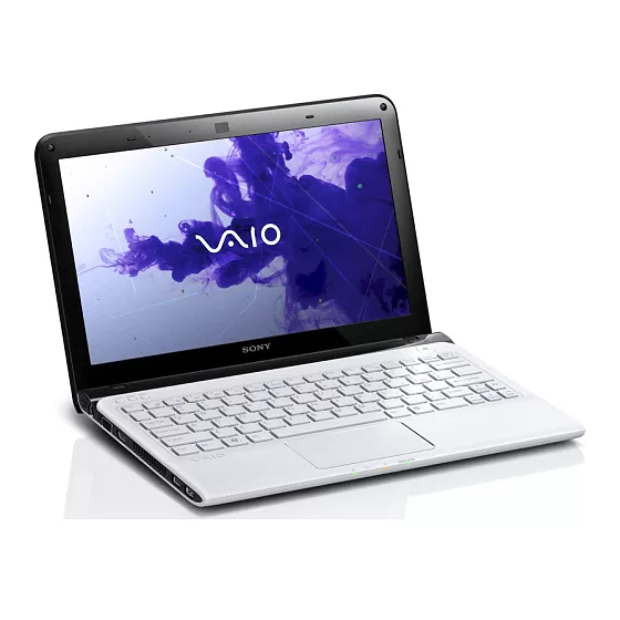 Sony Vaio SVE111 Safety Regulations