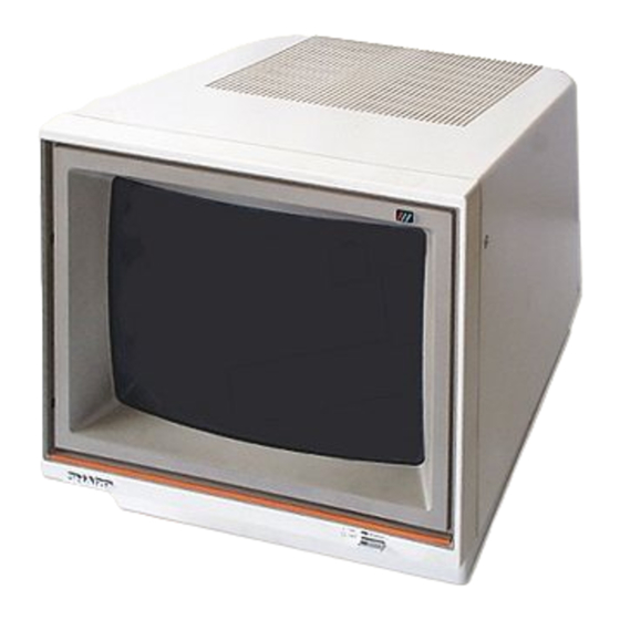 Sharp MZ-1D19 Instruction Manual