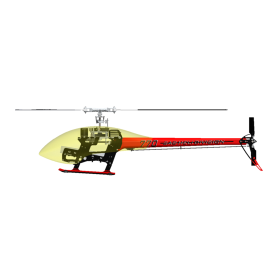 SAB Heli Division Goblin 770 Manual