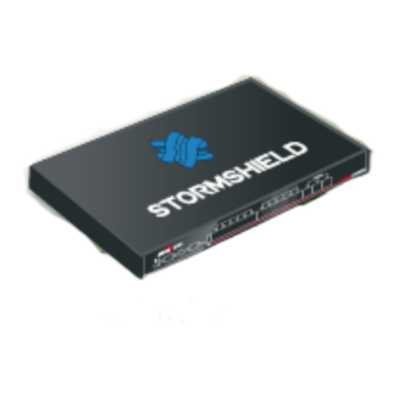 Stormshield SN series Configuration Manual