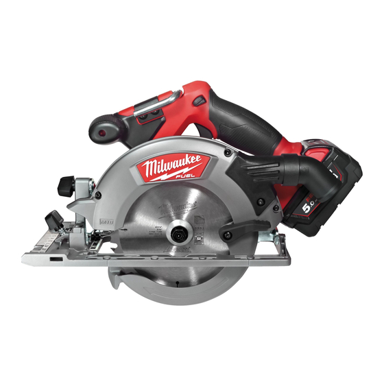 Milwaukee M18 CCS55 Operator's Manual