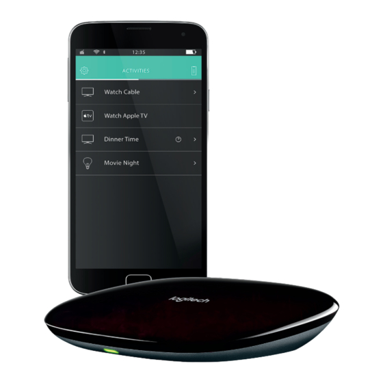 Logitech Harmony Hub Setup Manual