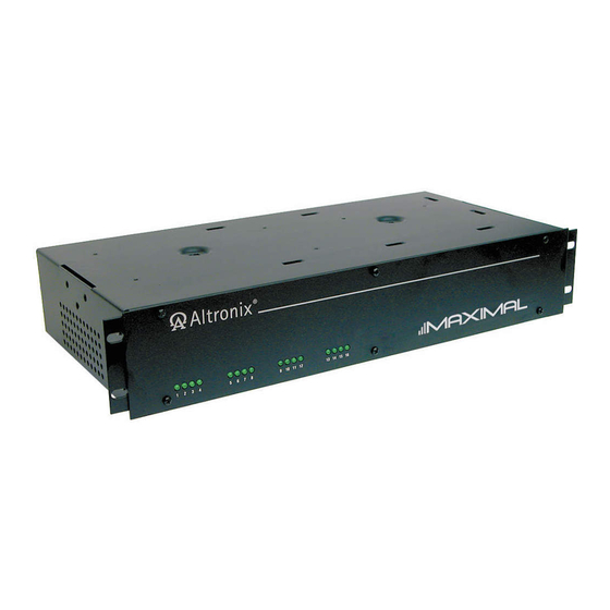 Altronix R2416UL Series Installation Manual