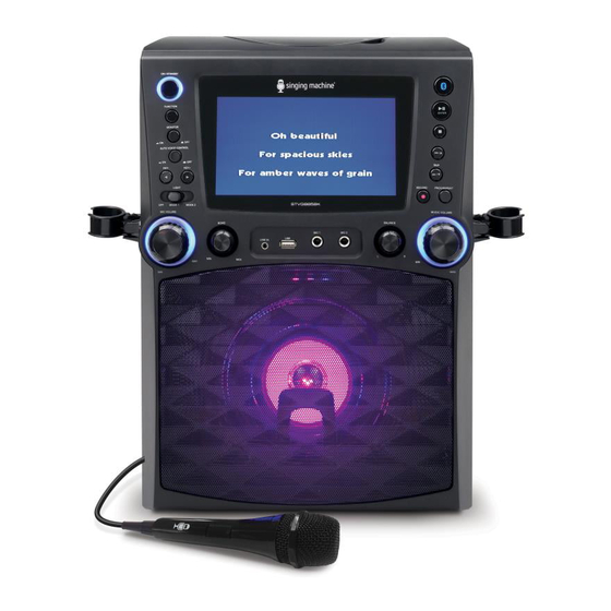 The Singing Machine STVG885BK Instruction Manual