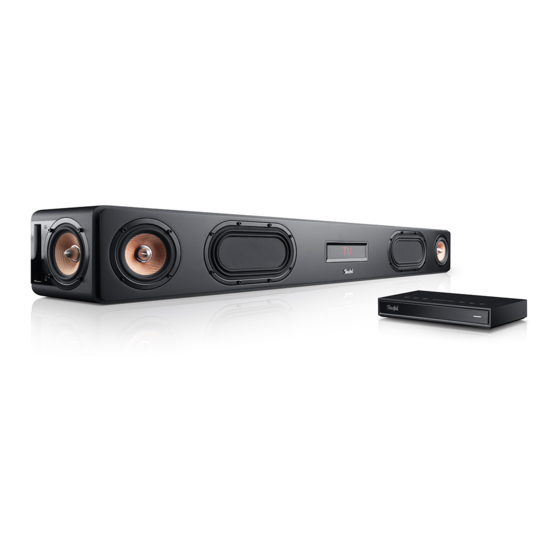 Teufel Cinebar Ultima Technical Description And User Manual