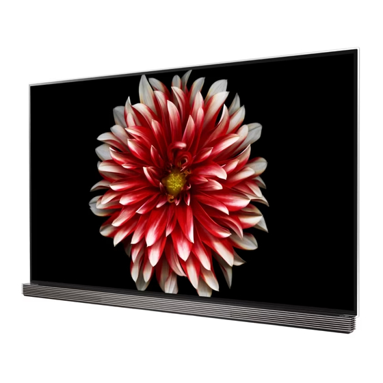 LG SIGNATURE OLED77G6V Manual