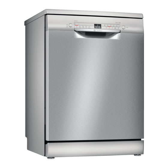 Bosch SMS2IVI61E Information For Use