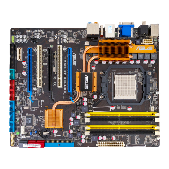 Asus M3N-HT - Deluxe/HDMI Motherboard - ATX Manuals