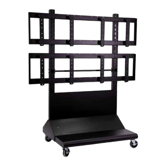 PEERLESS Mobile Videowall Trolley PDVWM 2x2 46 55 L Installation And Assembly Manual