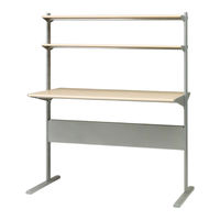 IKEA FREDRIK COMPUTER WORKSTATION 50X28 Instructions Manual