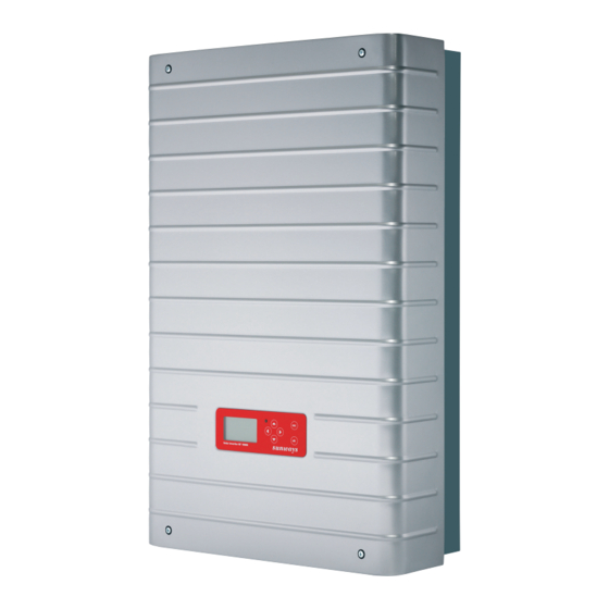 Sunways NT 10000 User Manual