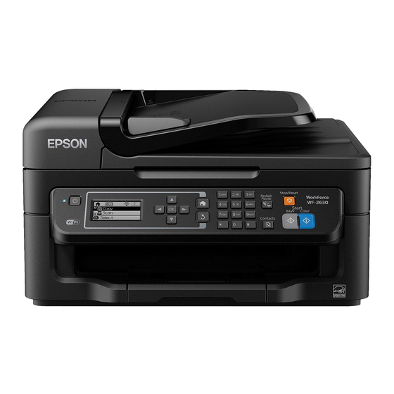 Epson WF-2630 Manual