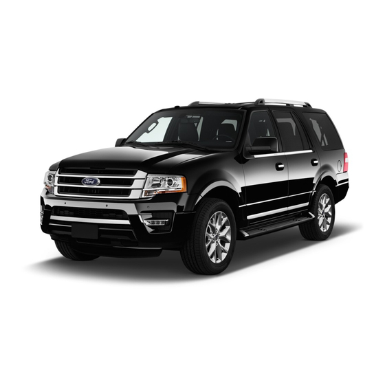 Ford 2016 EXPEDITION Manuals