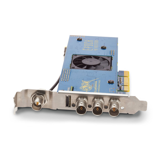 Bluefish444 Epoch 4K Neutron Turbo End User Manual