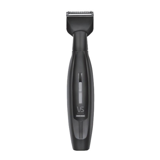 VS Sassoon i-Twin Trim VSM155A Instructions For Use Manual
