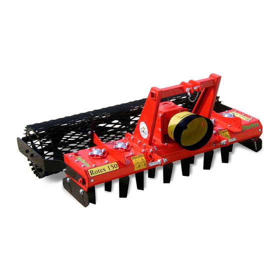 Del Morino Rotex 90 Manual Of Use And Maintenance
