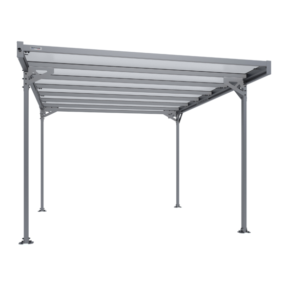 Trigano Carport Mistral J-87900P1 Manual