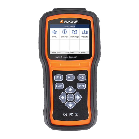 Foxwell ET2530 Manual