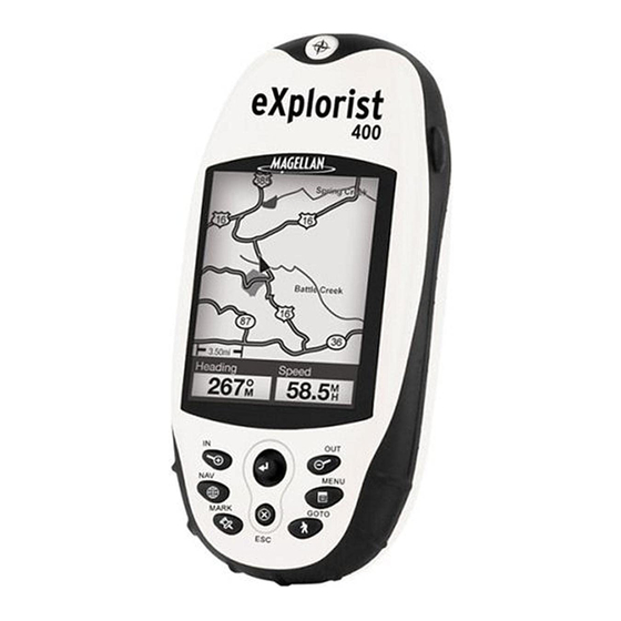 Magellan eXplorist 400 User Manual