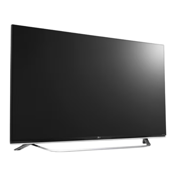 User Manuals: LG UX96 Series LED TV