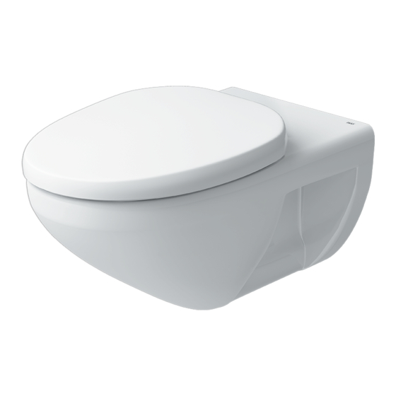 User Manuals: Inax AC-23PVN Wall Hung Toilet