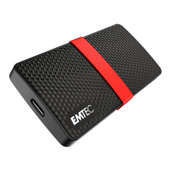 Emtec X200 Manual