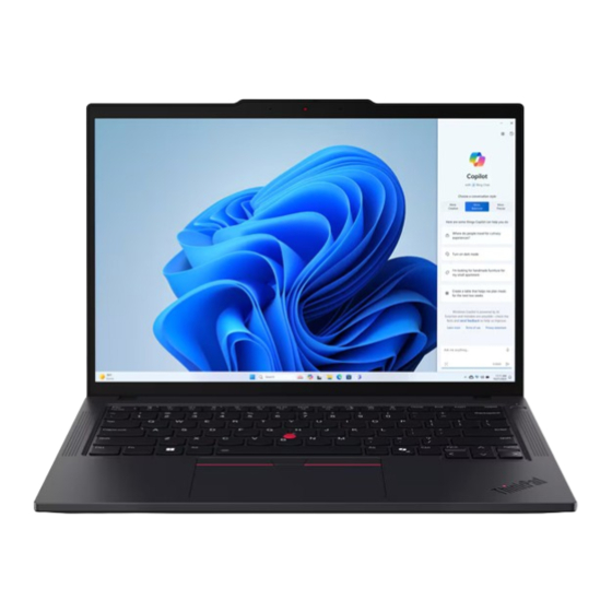 Lenovo ThinkPad T14 Gen 5 User Manual