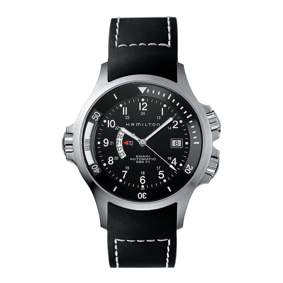 Hamilton Khaki Instruction Manual