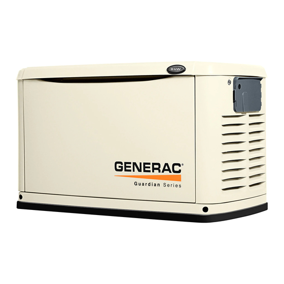Generac Power Systems 8 kW LP Manuals