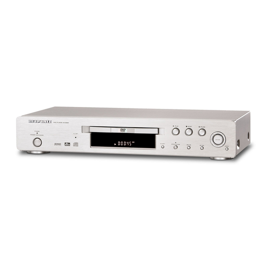 Marantz DV4500 User Manual