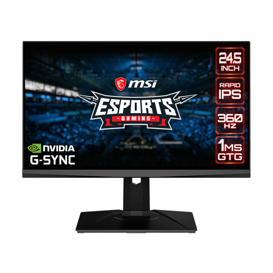 MSI Oculux Series User Manual
