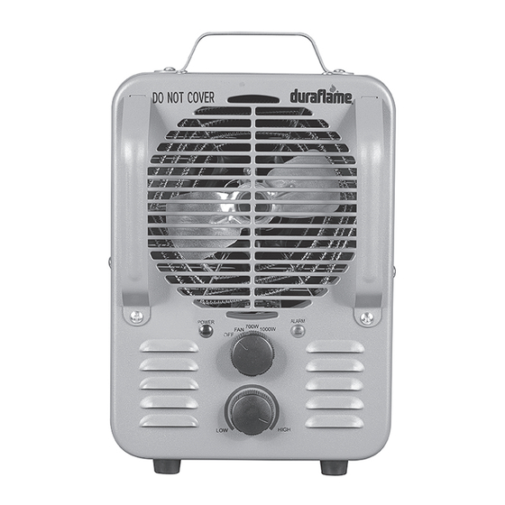 Duraflame DFH-UH-5-T Quick Start Manual