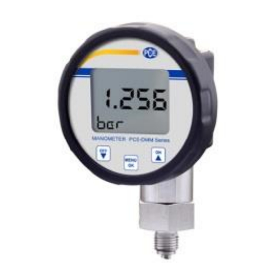 PCE Instruments PCE-DMM 20 User Manual