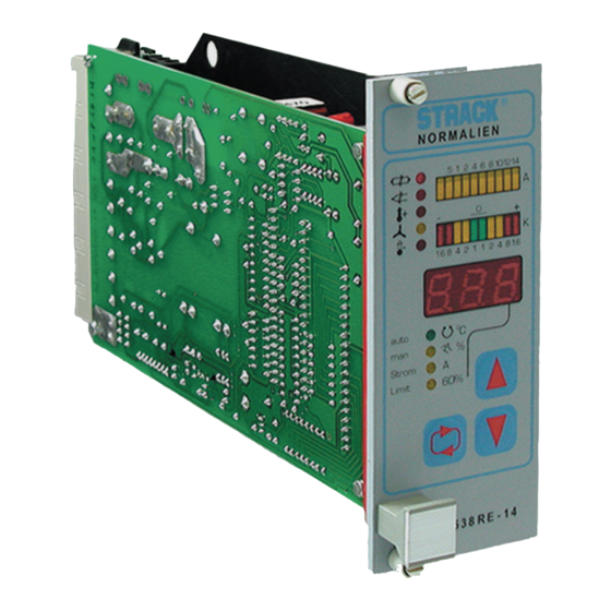 Strack Z7538 Operating	 Instruction