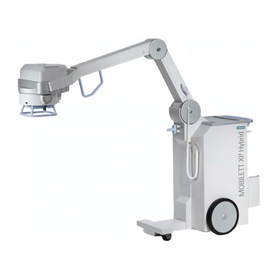 Siemens MOBILETT XP Digital Installation And Startup