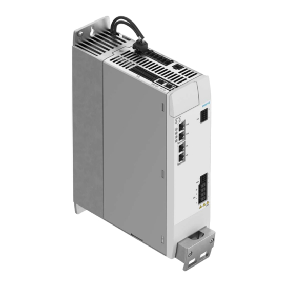 Festo CMMT-AS-C7-11A-P3-EC-S1 Operating Instructions Manual