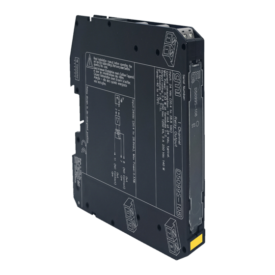 GMI D5099S Instruction Manual