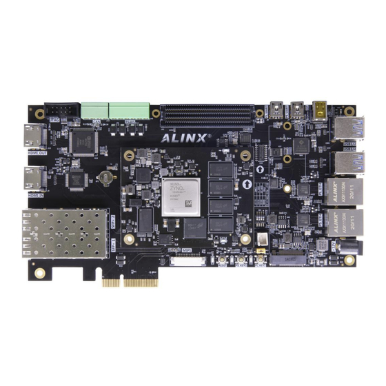Alinx UltraScale+ AXU4EV-P User Manual