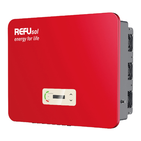 REFU REFUsol 25K-3T User Manual