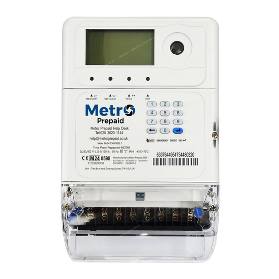 Metro DataVac Prepaid MET008 User Manual