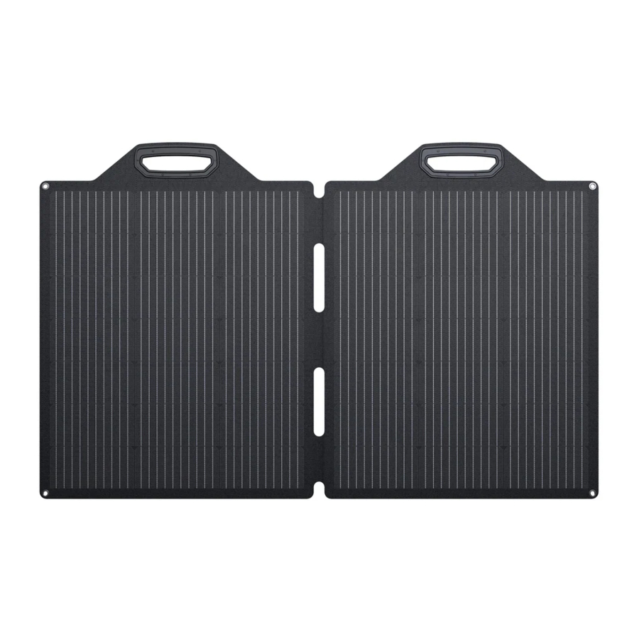 BigBlue ETFE Series, SolarPowa 150 Manual