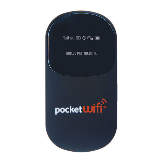 Huawei Pocket WiFi 2 Quick Start Manual