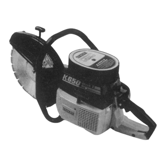 Partner K1250 Safety Manual