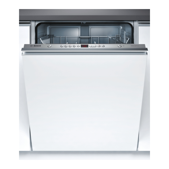 Bosch SMV50L00EU Installation Instructions