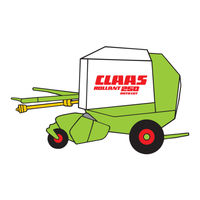 Claas ROLLANT 250 roto cut Operating Instructions Manual