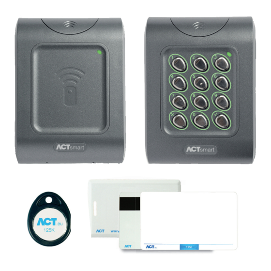 ACT actsmart2 1070 Operating And Installation