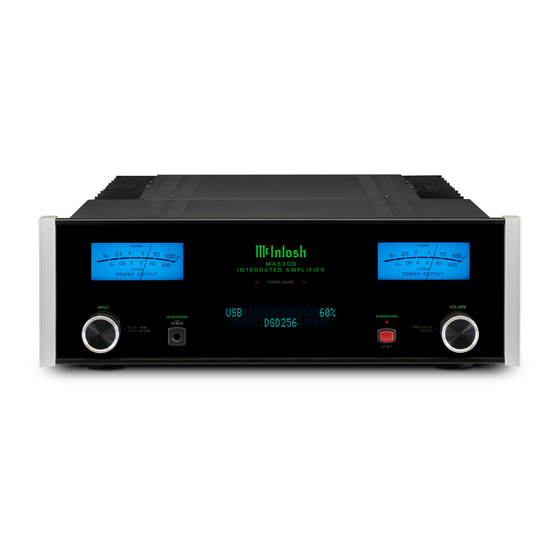 McIntosh MA5300 Owner's Manual