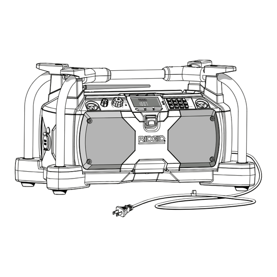 RIDGID R8408 Operator's Manual