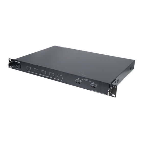 Sony WD-880A Operating Instructions Manual